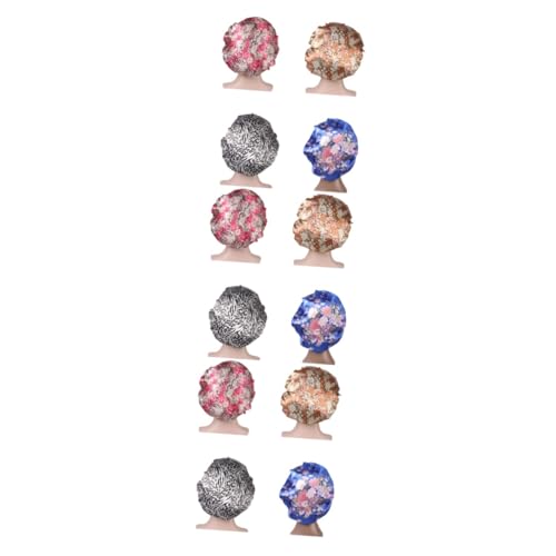 Bonnet de nuit pour femmes Healvian lot de 3 turbans élastiques à large bord pour chimiothérapie
