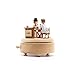 SHIJIE1701AA Carillon Scatola di Musica in Legno Scatola Musicale Coppia Regalo di Compleanno Regalo di Nozze for Ragazza, Amico, Fidanzata, Regalo a Mano, Scatola di Musica Regalo Musicale
