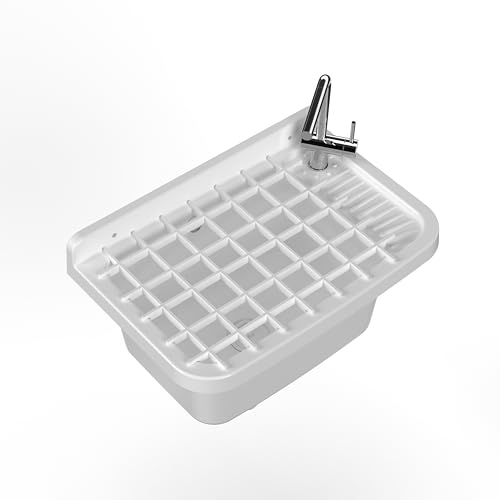 Baignoire en résine murale contre les acides d'usage commun - 3