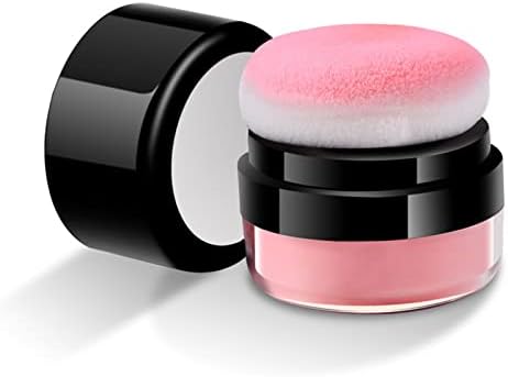 Loose Powder Blush Air Cushion Blush Natural Blusher Bright Shimmer Face Blush for Cheek Highly Pigmented Blush Makeup Easy to Blend Makeup Blushin, All Day Wear(01#)