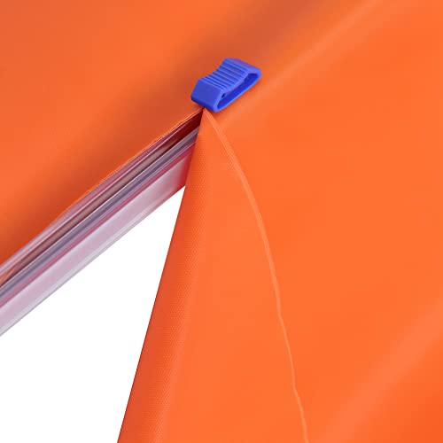 Craft And Party, 54" Plastic Table Cover Roll For Party, Banquet, Picnic, Kids Activities For Any Size And Shape Table (Orange, 54" X 300Ft) #TOP2
