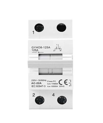 Interruptor de transferencia manual de riel para evitar cortocircuitos CA