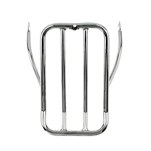 Porte-bagages arrière noir ou chromé pour moto Sportster XL 883 1200