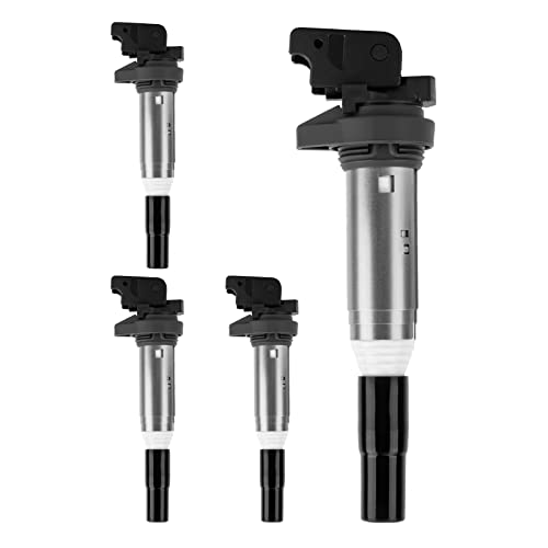 Image of PHILTOP Ignition Coil 4 Packs UF598 Fit for Mini 2007-2013 Cooper, 2011-2016 Cooper Countryman, 2013-2016 Cooper Paceman, Automotive Replacement Ignition Coil Packs