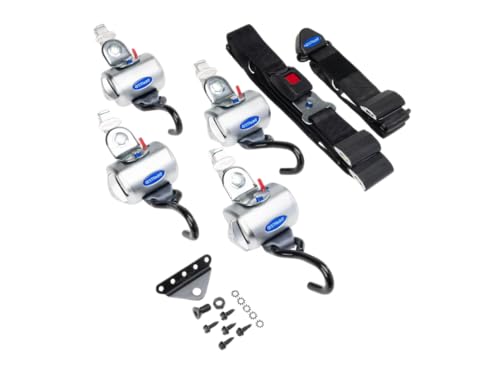 Kit QRT Standard para sujeción de silla de ruedas 4 puntos