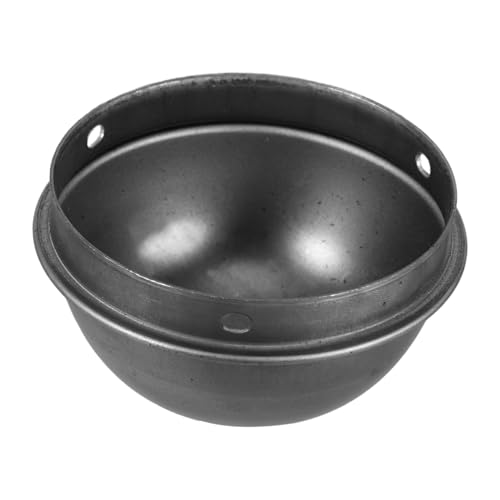 HOMSFOU Tapa De Metal Para Postes De Valla Exterior Cubierta Decorativa Redonda Protección Para Postes Accesorio Para Cercas De Jardín Fácil Instalación y Diseño Elegante