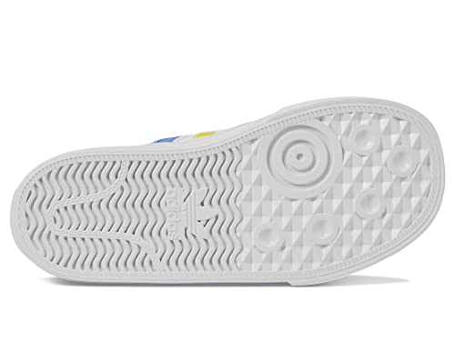 adidas Kids Boys Nizza Slip On Sneakers Shoes Casual - White3