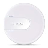 XLTOK 10W Wireless Charger Schnelles Qi Induktions Ladegerät, Ladestation Kompatibel mit iPhone...