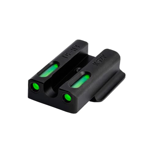 Image of Truglo TFX PRO Handgun Sight, Glowing Shock Proof Tritium and Fiber Optic Night Sight for Handguns, Compact, Durable, and Snag Free Sight