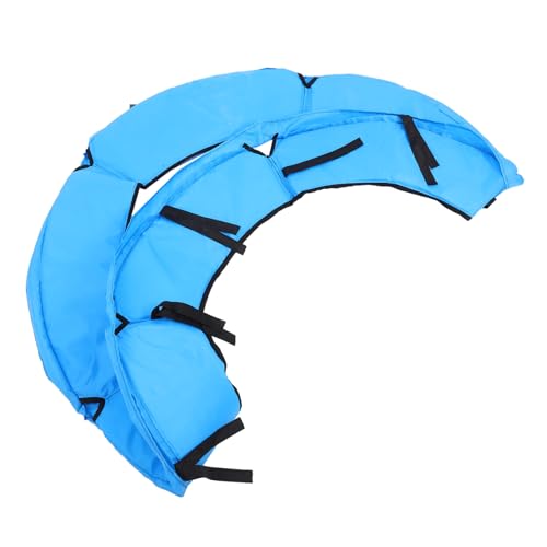 Abaodam Trampoline Protective Cover Durable Edge Wrapping Mat for Easy to Install Prevents Injuries Accidents Fits Trampoline High Wear Resistance