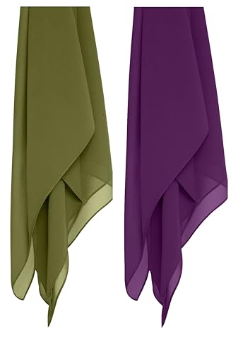 Image of Premium Georgette Hijab for Women, Lightweight and Breathable | 180x70 cm