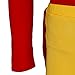 Nonnyer Adults Costume Red Shirt Pants Shorts Outfit Halloween Cosplay Uniform Suit Set (Adults, Large)