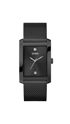 Image of GUESS Clyde Analog Watch for Men with Rectangle Dial & Water Resistant Man's Wrist Watches