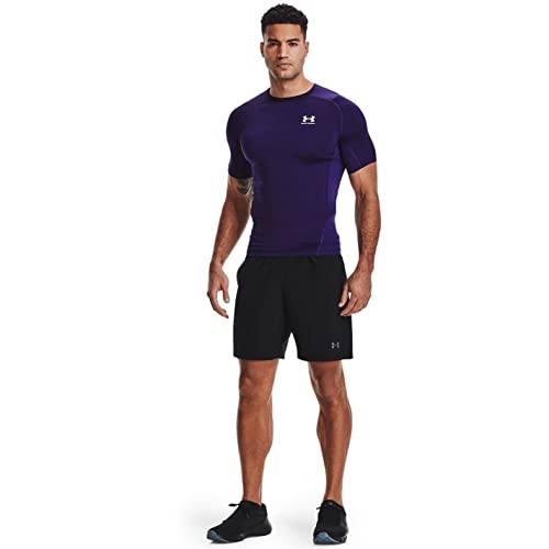 Image of Under Armour Men's UA HG Armour Comp SS Short Sleeve Functional Shirt Quick Dry T-Shirt with Compression Fit