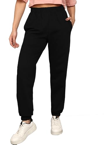 Image of Rock Paper Scissors Women's Cotton Joggers - Soft & Breathable Sweatpants with Pockets - Casual, Lounge & Activewear