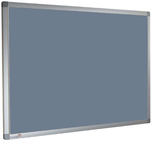 Charles Twite Noticeboard Class 1 Aluminium Framed 900mm x 600mm, Pebble