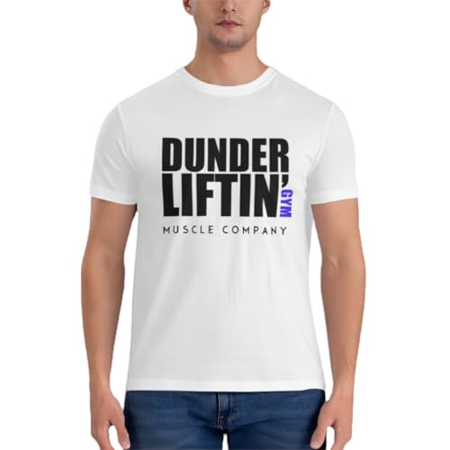Dunder Lifting Gym Muscle Company Essential T-Shirt Men's t Shirts t-Shirt