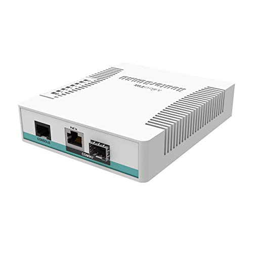 Image of MikroTik Cloud Router Switch with 1 Gigabit Ethernet /SFP Combo Port and 5 SFP Cages (CRS106-1C-5S)