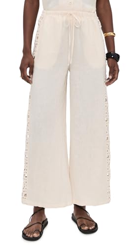 Little Lies Women's Side Crochet Pants