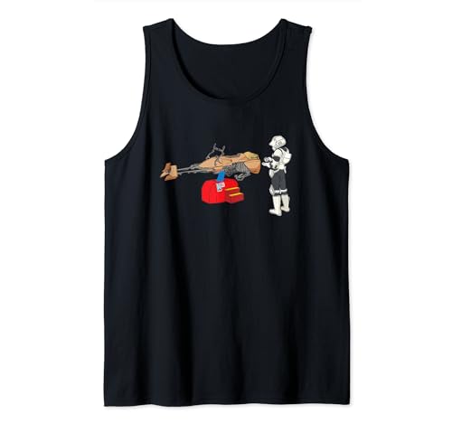  Star Wars Stormtrooper Speeder Bike Kiddie Ride Tank Top