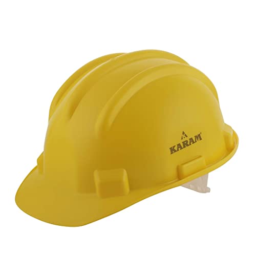 KARAM ISI Marked Safety Helmet for Construction & Outdoor Ac...