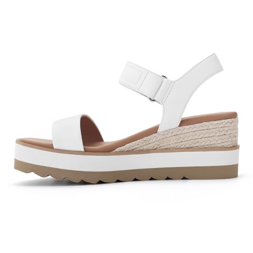 Image of Athlefit Women's Platform Ankle Strap Sandals