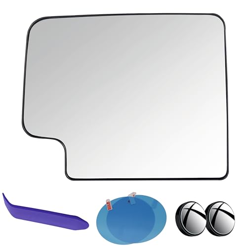 Driver Side Mirror Glass Compatible with Silverado Sierra 2020-2026