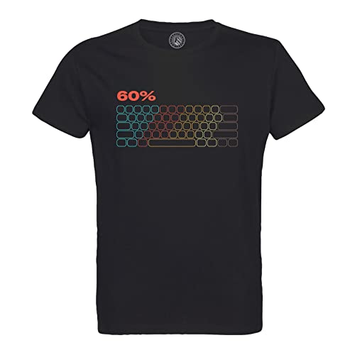 T-shirt geek MKB 60 touches de clavier le cadeau idéal en coton bio pour développeur