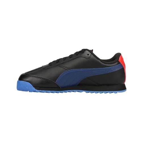 PUMA Kids Boys BMW MMS Roma Via Lace Up Sneakers Shoes Casual - Black3