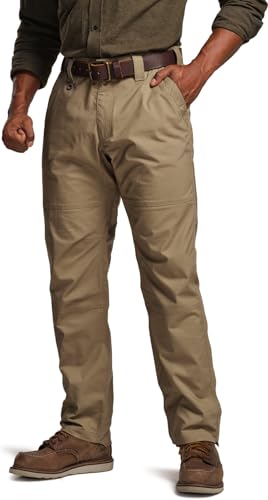 Image of CQR Men's Quick Dry Work Pants, Water Resistant Outdoor Tactical Pants, Lightweight Stretch Cargo Hiking Pants