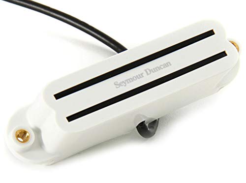 Seymour Duncan SCR-1b Cool Rails Strat Pickup - White Bridge