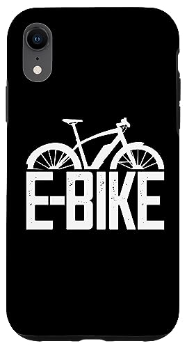 E-バイク メンズフィットネスバイク(電動自転車付)ファストサイクリング スマホケース iPhone XR 用