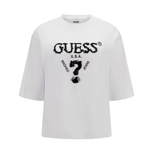 T-shirt GUESS de qualité supérieure en coton et détails sequins jeans