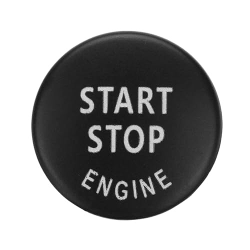 Couvercle bouton démarrage BMW E90 E60 X5 E70 noir en ABS haute qualité