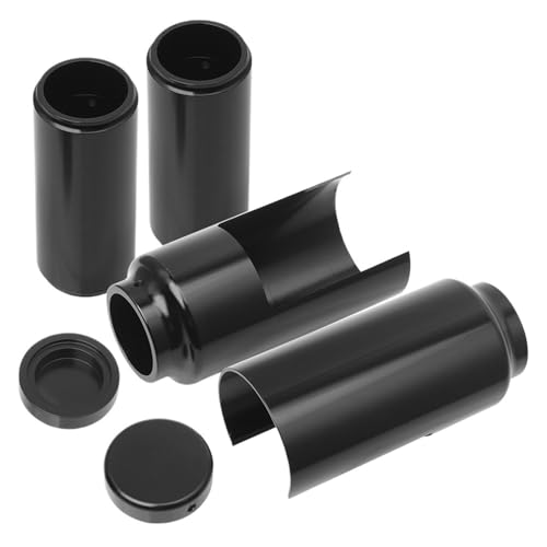 Caches Fourche complets Aluminium Noir pour Harley Softail 2018-2022