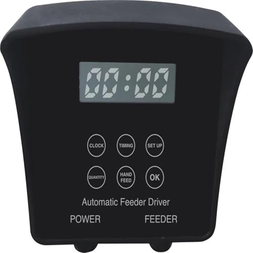 Alimentador automático de peces para acuario y estanque Koi, 5,5 L de alta capacidad, sistema de alimentación eficiente para peceras