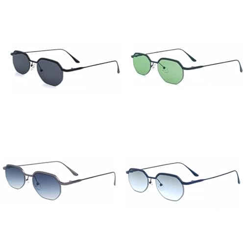 Style polygonal unique avec ces lunettes de soleil rétro mini