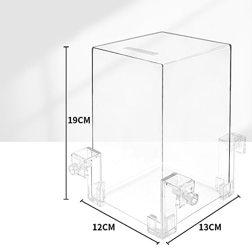 condinggen Acryl-Unterdruck-Fischturm, Luftverlängerungs-Aquarium, Vakuum-aufgehängtes Aquarium für die ökologische Landschaftsgestaltung, Bequeme Beobachtung