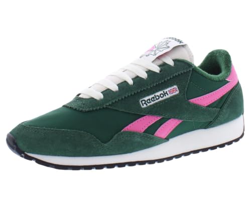 Image of Reebok Classic AZ Womens Shoes Size 6.5, Color: Green /Pink /Chalk