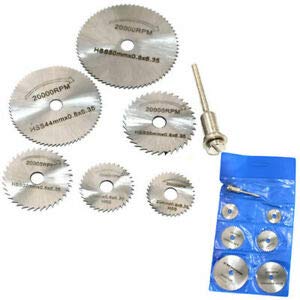 Atozshop11@ HSS Circular Saw Blades Metal Wood Cutting Blades Disc Woodworking Grinding Sets for Dremel Rotary Tool Cutter Accessories (B08SHX2BLS) Amazon Price History, Amazon Price Tracker