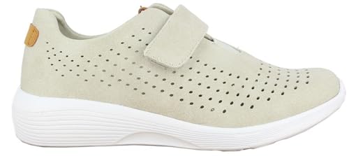 Doctor Cutillas Deportivas de mujer 39513 Picadas de la talla 39 en color PIEDRA