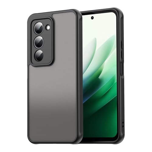 【Protezione rialzata per la fotocamera】Il design rialzato intorno alla fotocamera della custodia Xiaomi Redmi 15 5G/4G(171.08x82.05x8.55 mm) impedisce che l'obiettivo entri in contatto con le superfici, proteggendolo da graffi e urti.