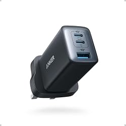Anker USB C Charger (Nano II 65W), PPS 3-Port Fast Charger Plug | for MacBook Pro/Air, iPad Pro, Galaxy S20, Dell XPS 13, Note 20/10+, iPhone 17/16/16 Pro, Steam Deck, and More