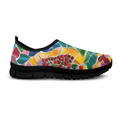 Image of Women's Loafers Slip On Slip Shoe Casual Walking Shoes Non Slip Work Shoes Mesh Athletic Sneakers