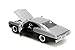 Jada Toys Bigtime Muscle 1:24 1967 Chevrolet Impala SS – Opening Doors, Hood, Trunk, Rubber Tires(Candy Silver/Black)