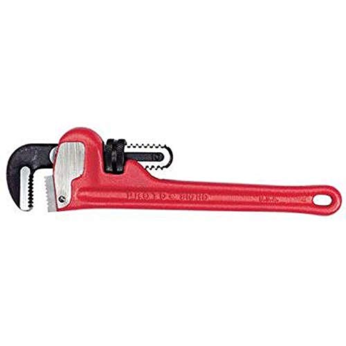 Proto Straight Pipe Wrench, Steel, 10 In. L (J810Hd) #TOP10