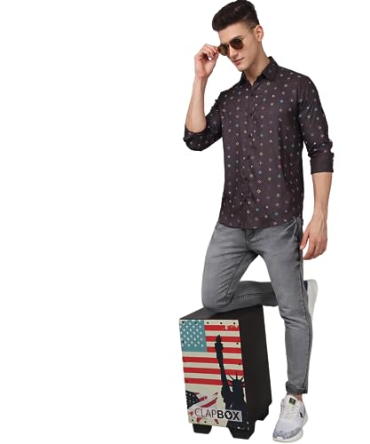 Image of Fabulous Multi Colored Printed Cotton Casual Shirt for Men by Trybuy Premium
