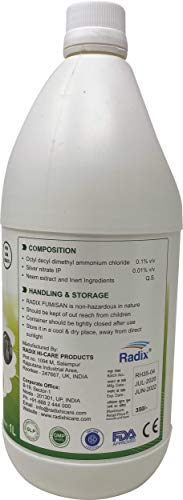 Image of RADIX FUMISAN Ready To Use Smoke Machine Disinfectant Solution, Use With Thermal Fogger Machine (1 Ltr)