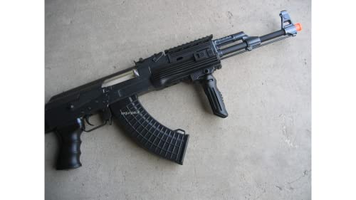 Airgunplace Double Eagle Ak-47S Metal Electric 425 Fps Airsoft Assault Rifle Gun Black (Airsoft Gun) #TOP1