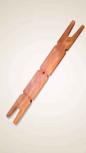 Image of Madhura eStores Wooden Baby Thottil Kattai /Thottil Kambu /Cradle Stick /Wood Swing Stick 50 cm (20 INCHES)